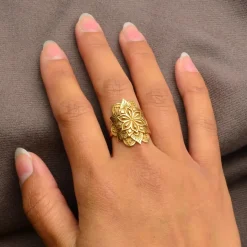 Bronzen ring mandala