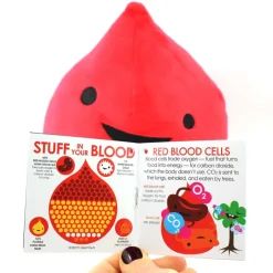 Knuffel bloeddruppel - All you bleed is blood