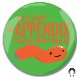 Magneet Appendix - Literally burst with joy