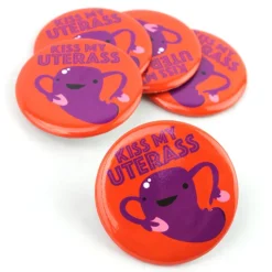 Magneet Baarmoeder - Kiss My Uterass