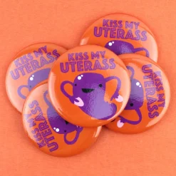 Magneet Baarmoeder - Kiss My Uterass