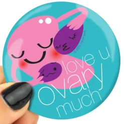 Magneet Baarmoeder - Love U Ovary Much