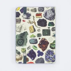 Mini-notitieboekje "Gems & Minerals"