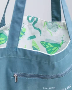 Schoudertas retro insecten