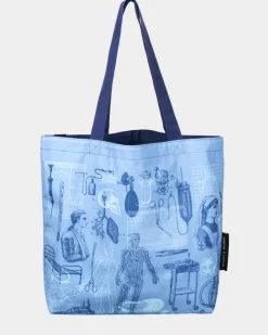 Schoudertas verpleegkunde (blauw)