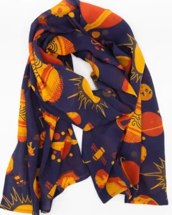 Sjaal retro astronomie