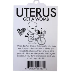 Sleutelhanger baarmoeder - Womb Service