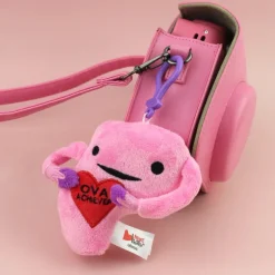 Sleutelhanger baarmoederknuffel - Womb Service