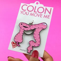 Sleutelhanger Dikke Darm - You Move Me