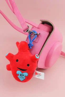 Sleutelhanger hartknuffel - ILY more