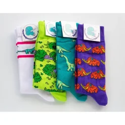 Sokken raptor in het groen