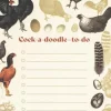 Takenlijst Kippen - Cock-A-Doodle-To-Do