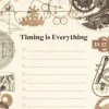 Takenlijst Mechanical Engineering - Timing Is Everything