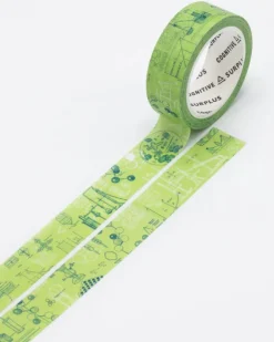 Washi-tape in het labo