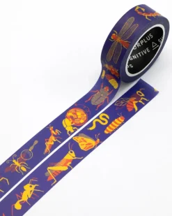 Washi-tape “Retro Insects”