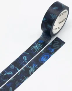 Washi-tape spinnen & webben