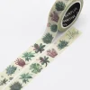 Washi-tape vetplanten