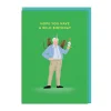 Wenskaart David Attenborough "Hope You Have A Wild Birthday"