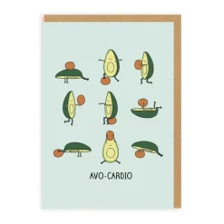Wenskaart "Avocardio"