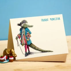 Wenskaart "Croque Monsieur"