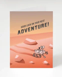 Wenskaart "Good luck on your next adventure"