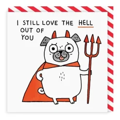 Wenskaart "Still Love The Hell Out Of You"