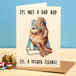 Wenskaart vaderdag "Father Figure"