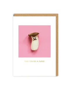 Wenskaart vaderdag "You’re a fungi"