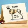 Wenskaart whippet "Whippet real good"