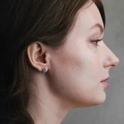 Zilveren oorbellen schorpioen